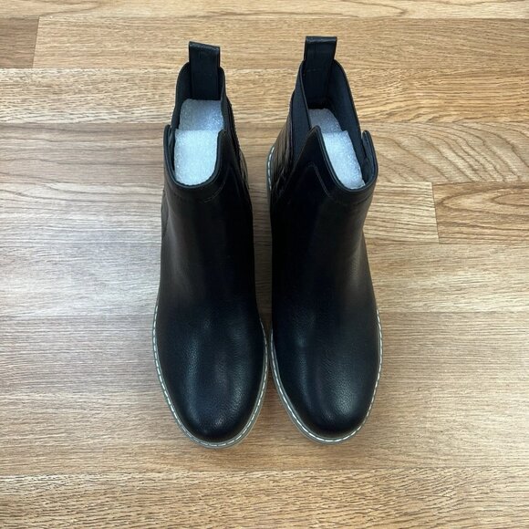 DV Dolce Vita Rielle Boots Booties Black Croco Slip on Women's Size 8 NEW - Picture 6 of 15